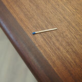 Teak table, Danish design, 1960s, designer: Johannes Andersen, manufacturer: Uldum Møbelfabrik