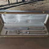 Art Deco silver leg meat serving box