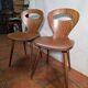Paire de chaises bistrot "Fourmi" Baumann – Vintage 1960