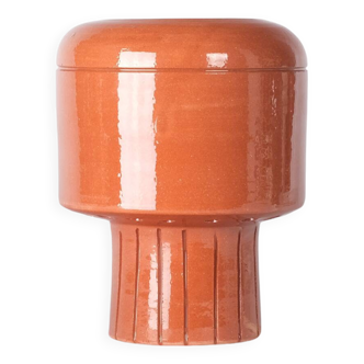 Clay table lamp