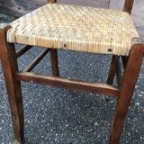 Set de 2 chaises bistrot restaurant taverne brasserie 1930 Alsace Tigre Bock Strasbourg