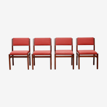 Set of four chairs from the Japanese by Cees Braakman for Pastoe series