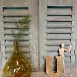 Vintage brass sign letter