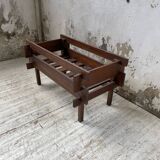 Small modernist oak planter from the 1950s