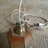 Mother-of-pearl hand lamp