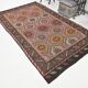 5x9 Brown Pink Antique Vintage Kilim Rug 166x78Cm SK 2402