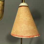 Italian Brass Three Light Floor Lamp, 1960s