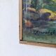 Oil painting "jungle" forest landscape