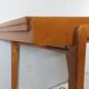 Table extensible en ronce de noyer, Vintage Tchèque 1960s