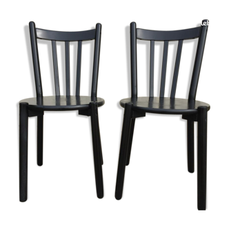 Pair of bistro chairs bar café