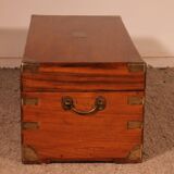 19th Century Camphor Wood Marine Chest