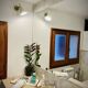 Suite of 4 Italian design wall lights 1950