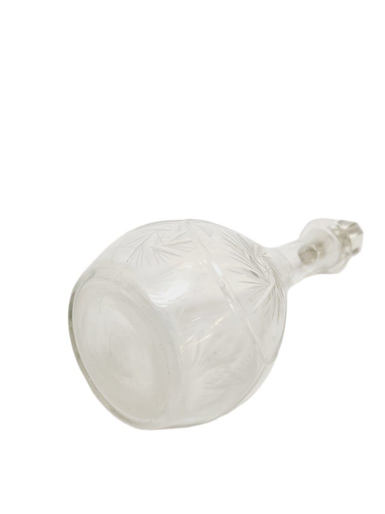 Art Deco crystal carafe, Germany, 1900s