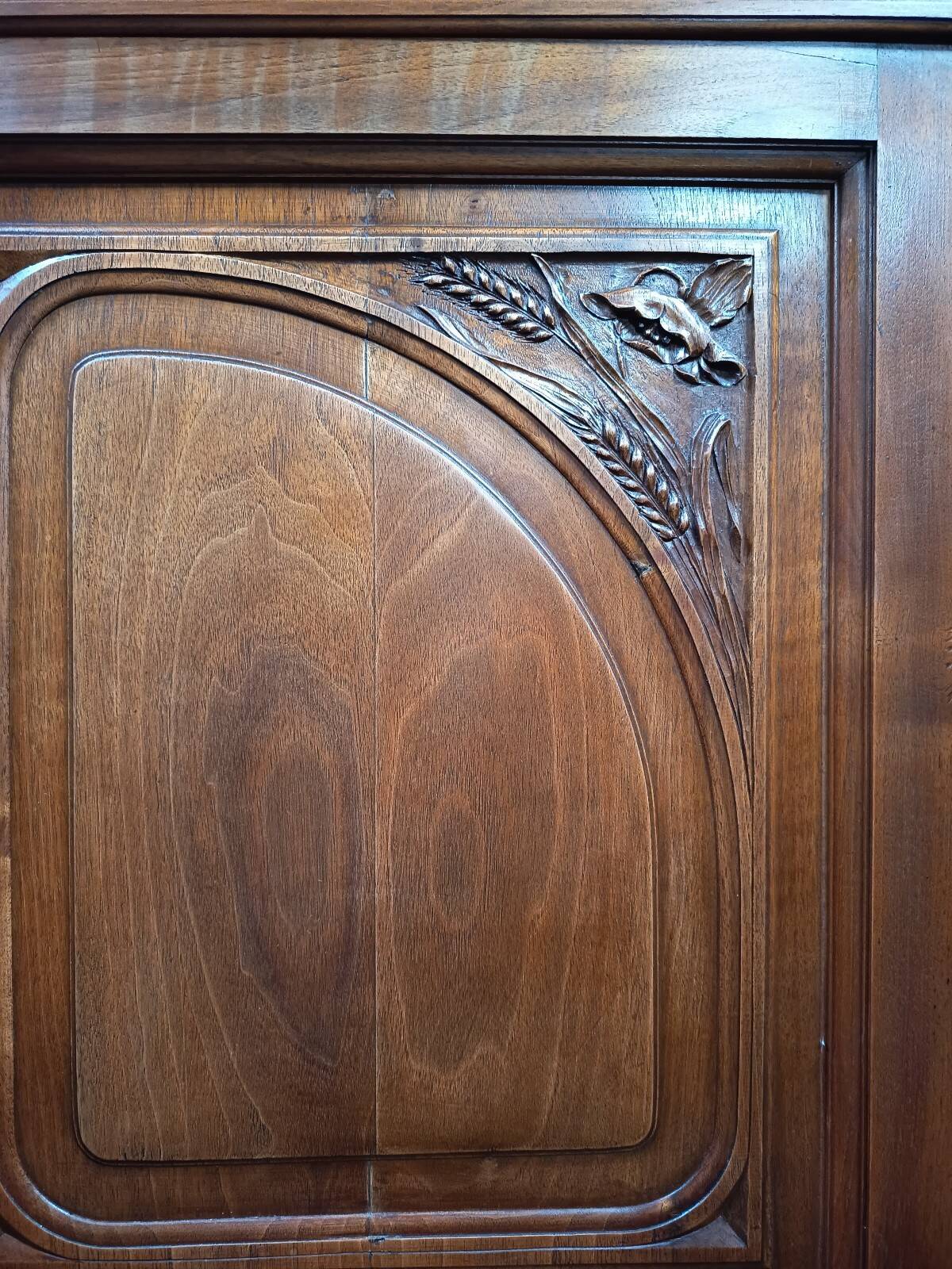 Art Deco walnut sideboard