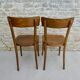 Paire de chaises bistrot Thonet