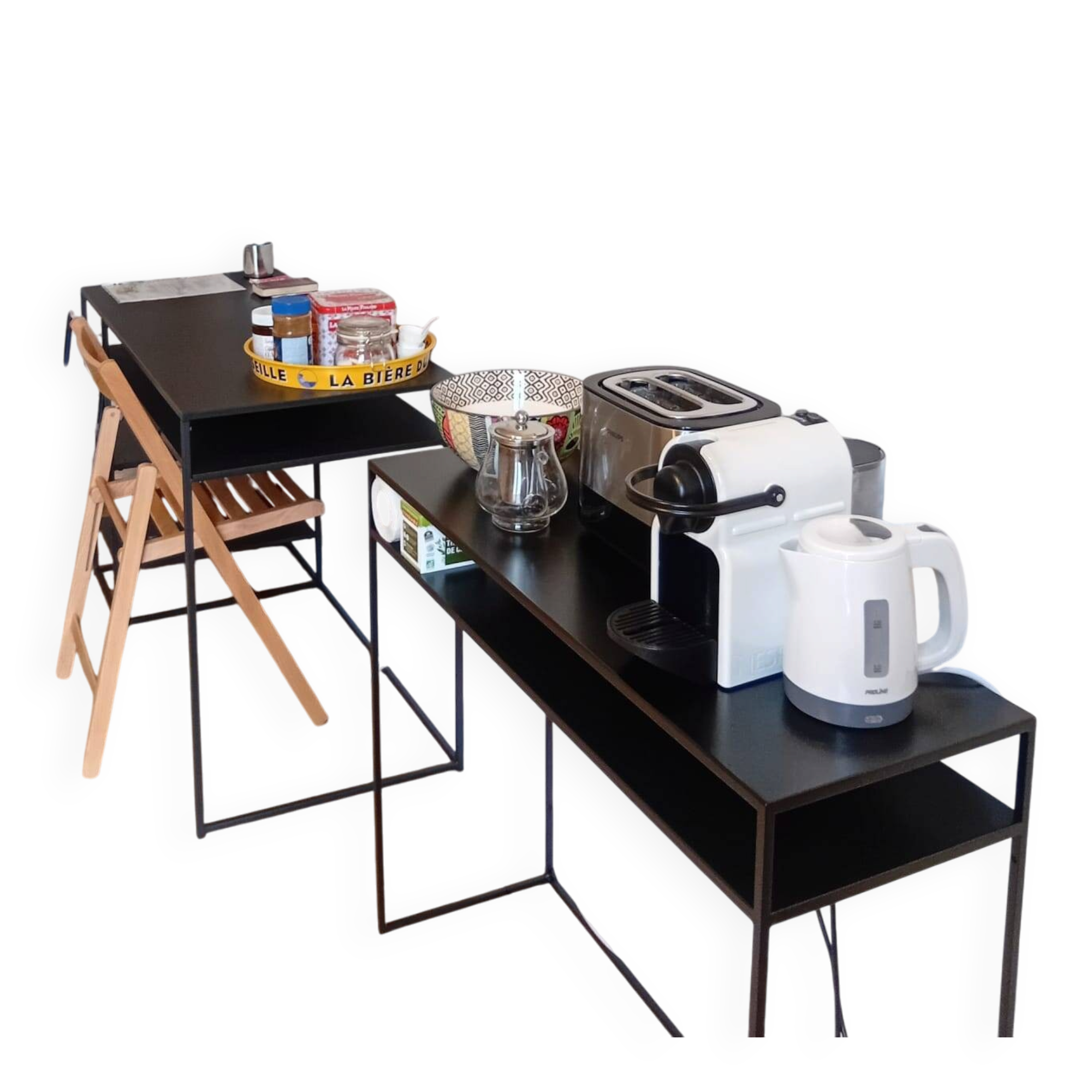 Bureau en métal acier finition epoxy