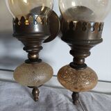 Pair of vintage wall lights