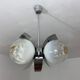 Chrome chandelier Mazzega