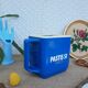 Vintage pastis 51 blue plastic decanter