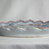 Flat earthenware of Rouen polychrome decoration cornucopia of plenty