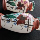 Pair of opaline vase