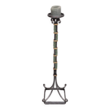 Wrought Iron Candle Stand With Beads Denmark