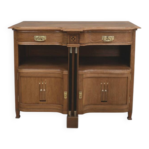 Buffet desserte en chêne