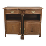 Oak dessert buffet in the style of Gustave Serrurier-Bovy, Art Deco – 1930
