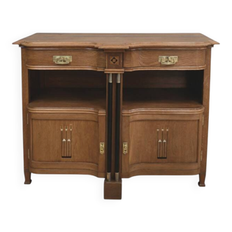 Oak dessert buffet in the style of Gustave Serrurier-Bovy, Art Deco – 1930