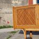 Rattan sideboard