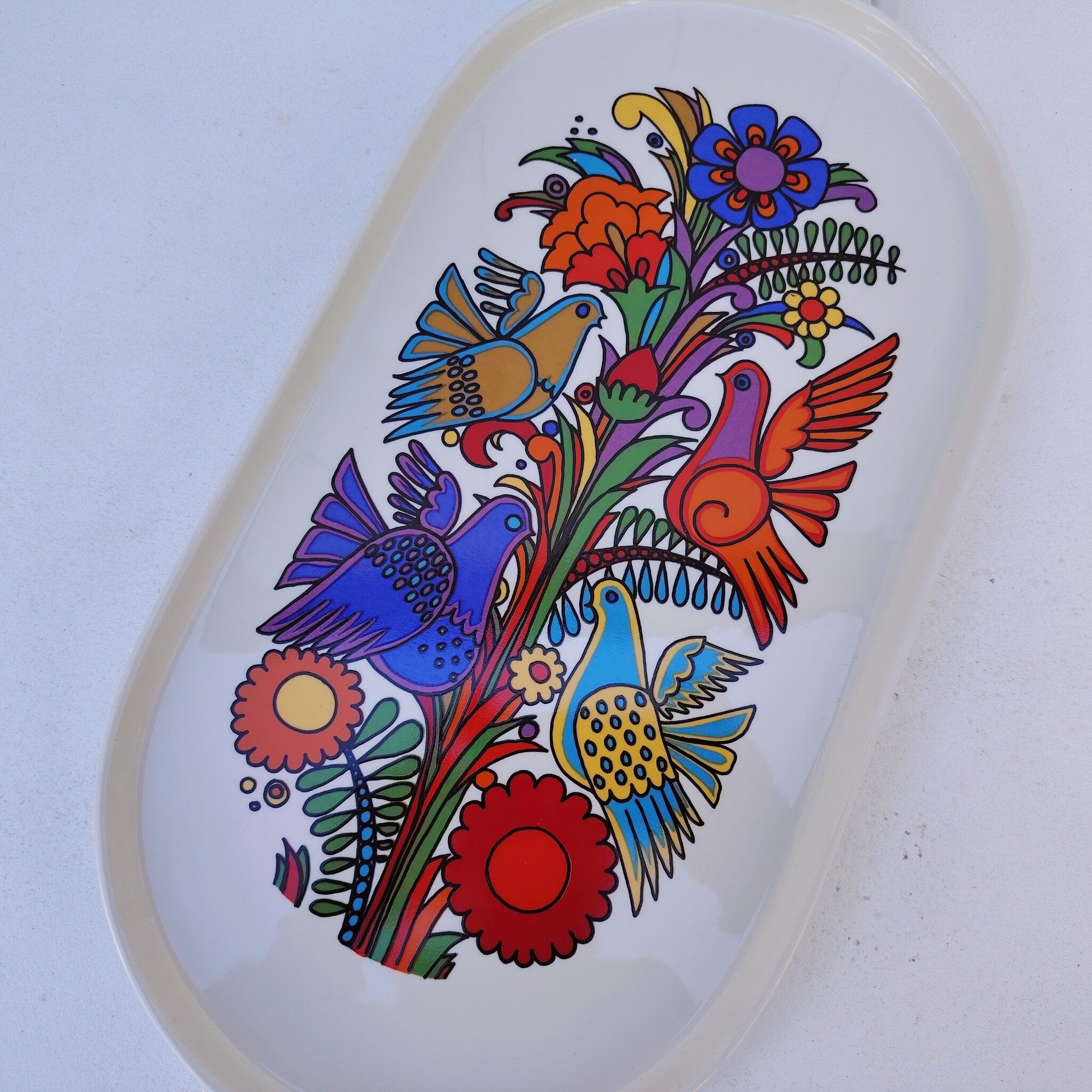 Large porcelain plate Villeroy & Boch, Acapulco