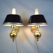 English style sconces by Erik Wärnå for EWÅ, Värnamo, Sweden. 1970's.