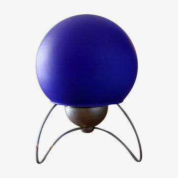 Blue Space Age Murano Lamp