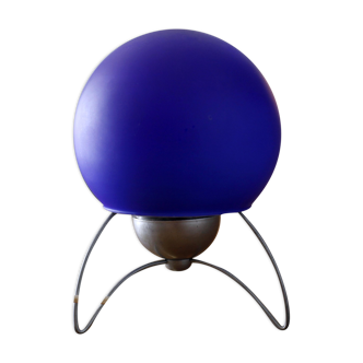 Blue Space Age Murano Lamp