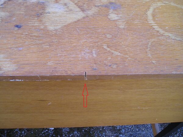 Bureau bois et métal des années 60/70