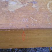 Bureau bois et métal des années 60/70