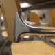 Lot of 6 "Golf" model chairs designed by Francesco Zaccone for the Brunner brand