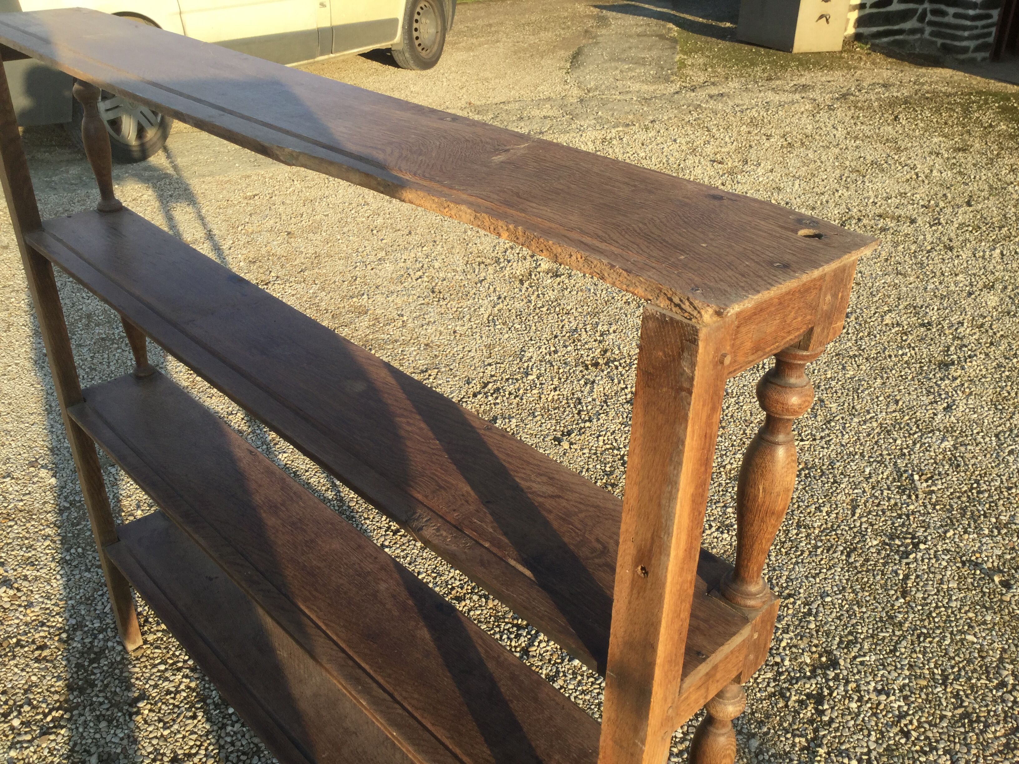 Oak shelf