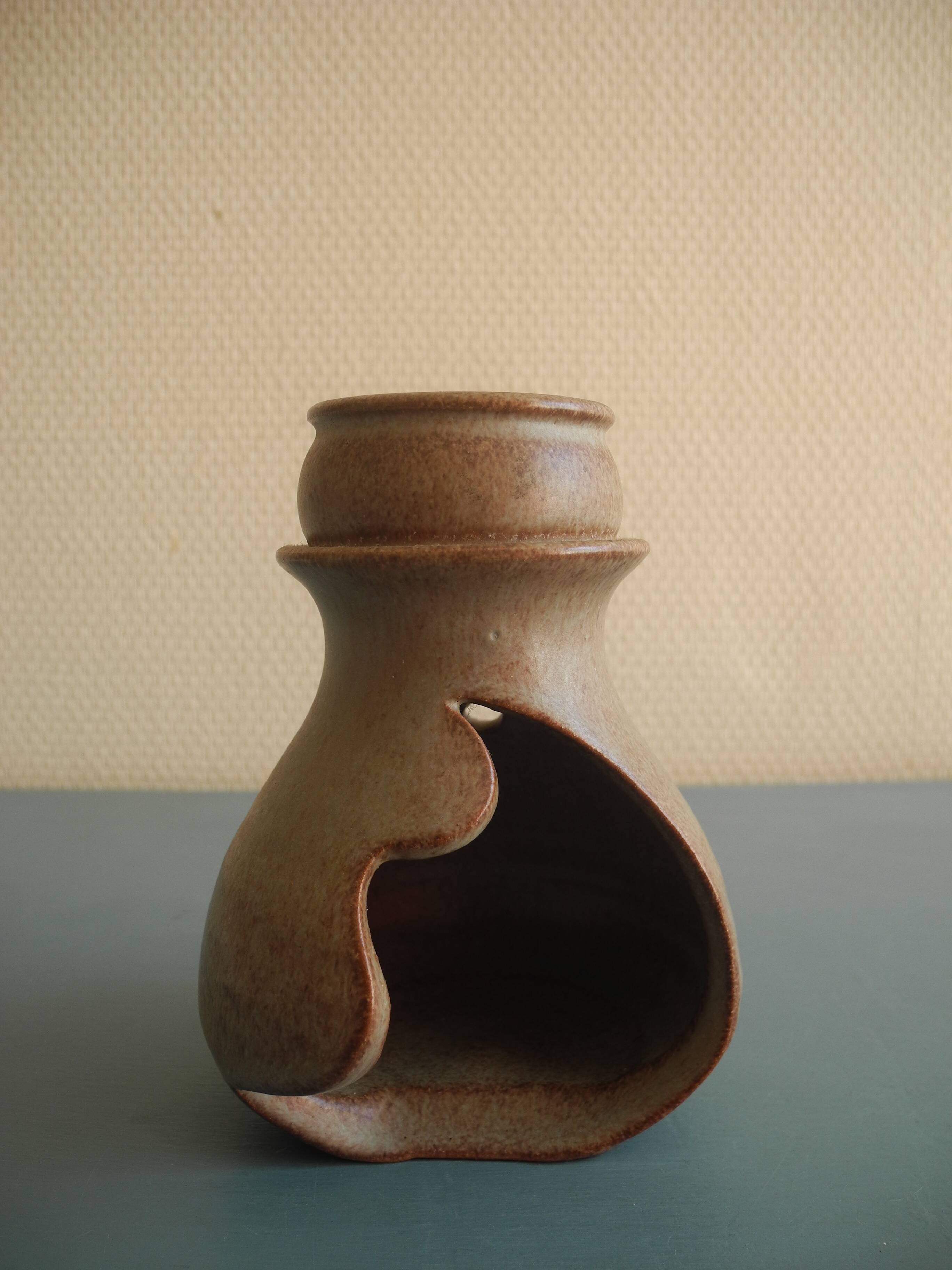 Vallauris vintage candlestick tealight holder