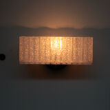 Wall lamp in perspex 60/70 rectangular old vintage decoration