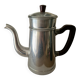 Vintage aluminium coffee pot Tournus Unis France – complete – 1950s