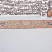 Tapis de couloir vintage turc 2482