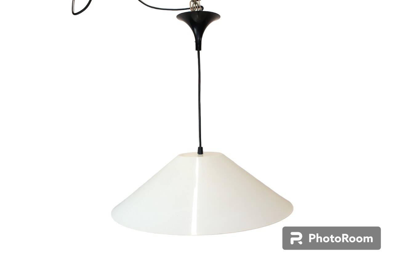 Vintage suspension lampshade lita france design 70