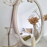 Vintage oval mirror