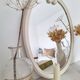 Miroir ovale vintage