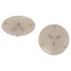 round glass ice Murano ceiling lights by Hillebrand, Germany, 1970s