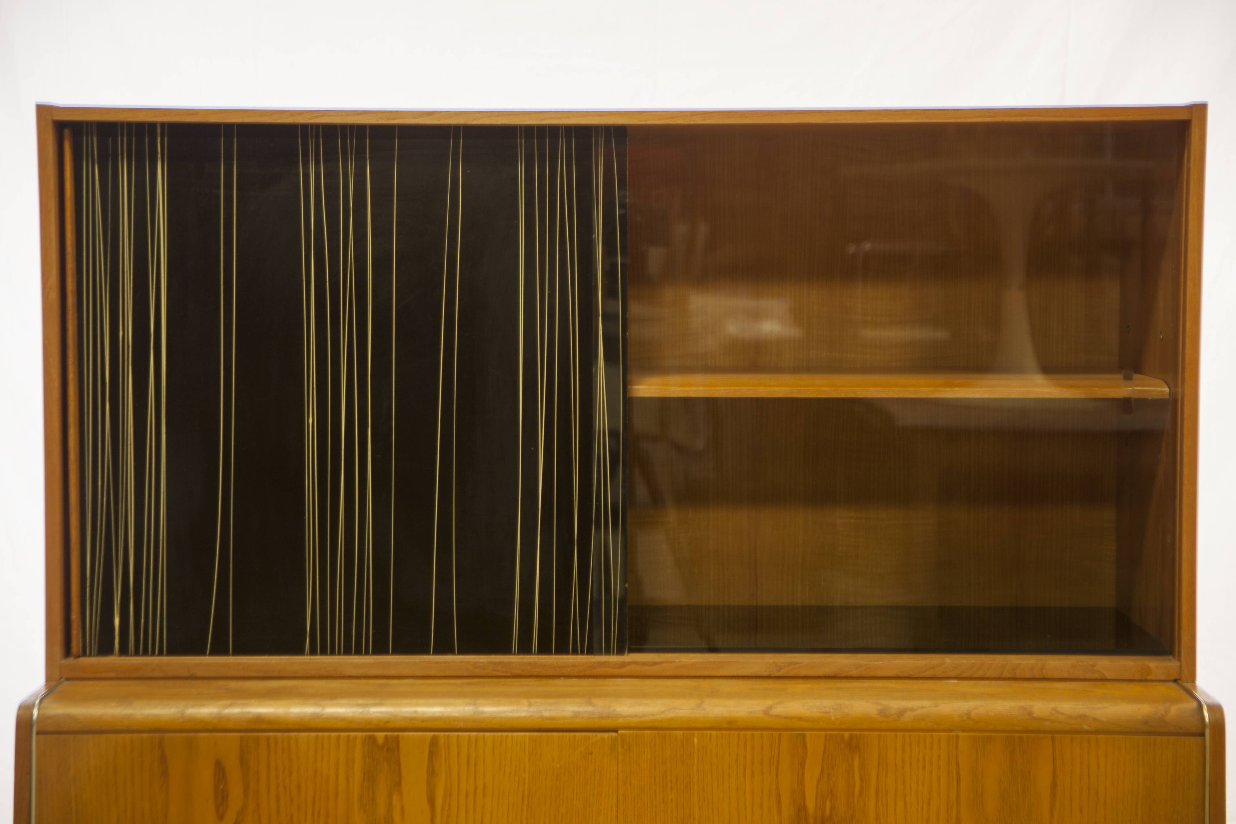 Buffet Haut Bohumil Landsman And Hubert Nepozitek for Jitona Sobeslav