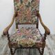 Fauteuils ancien avec pouf
