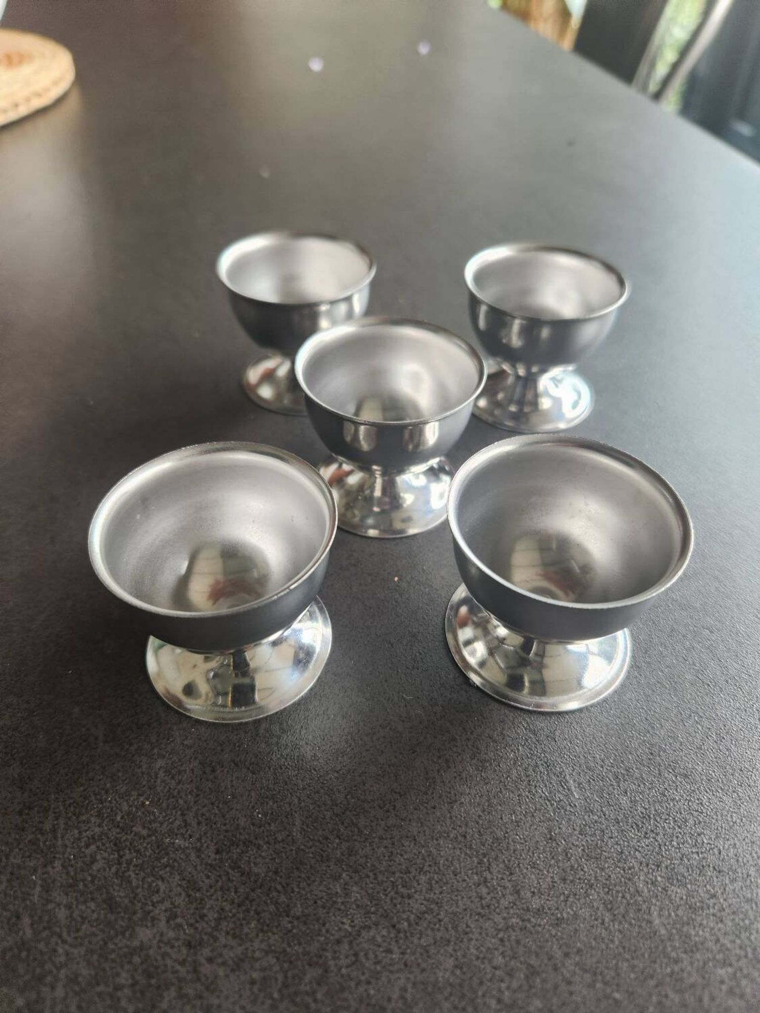 5 coquetiers Guy Degrenne