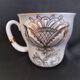Service à café en porcelaine Lomonosov 29 pièces, motifs moulés rehaussés d'or 24 carats